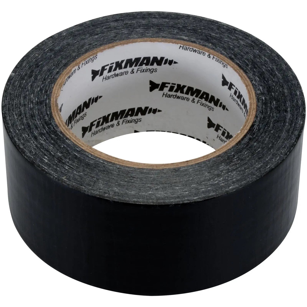 Fixman 50mm x 50m Black Super Heavy Duty Duct Tape