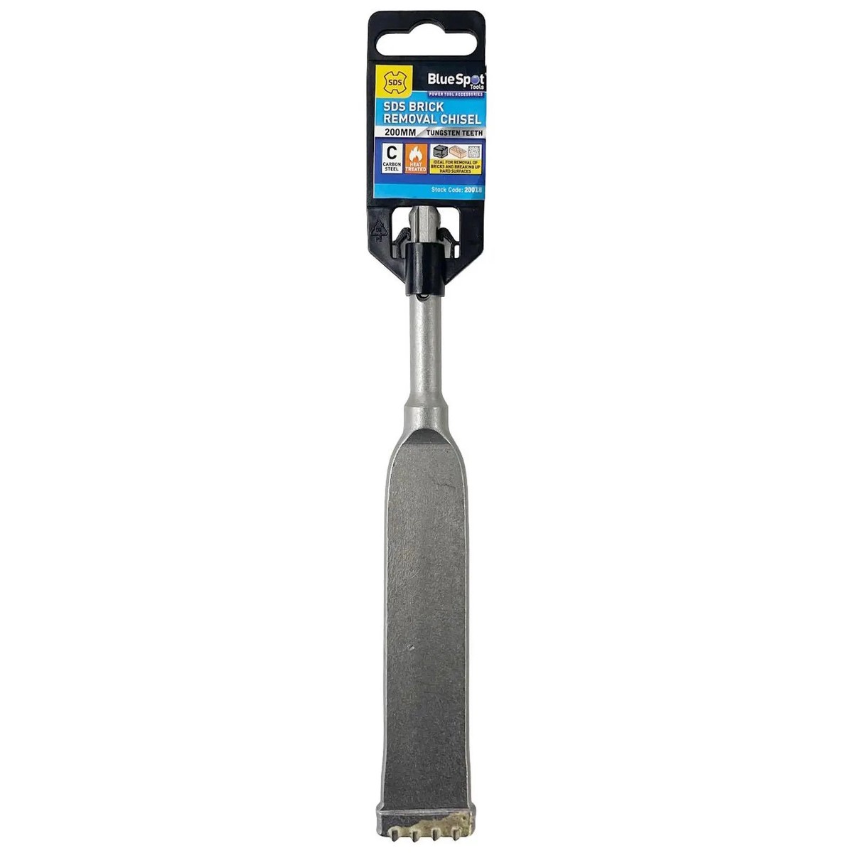 BlueSpot SDS Plus Brick Removal Chisel 200mm 8in 10 x 30mm Wide