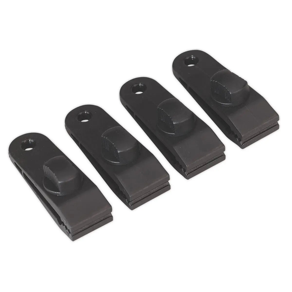 Sealey Tarpaulin Clip Pack of 4