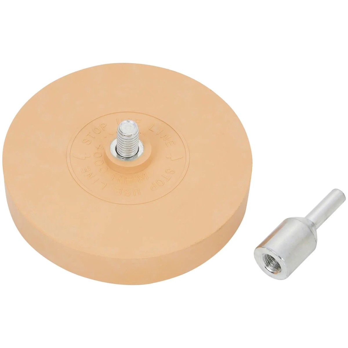 BlueSpot Decal Removing Rubber Wheel 88mm 3 1/2